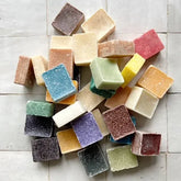 Kleurrijke rechthoekige zeepjes van Eucalyptus Geurblokje voor geurige wellness